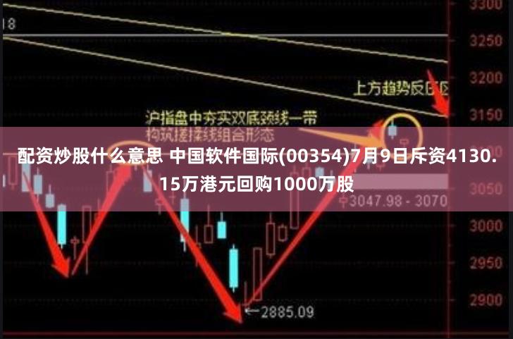 配资炒股什么意思 中国软件国际(00354)7月9日斥资4130.15万港元回购1000万股